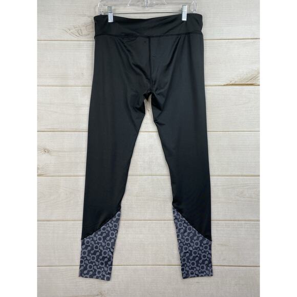 Orangetheory Fitness Leggings Womens XL Black Printed Pull On Workout Skinny - Picture 8 of 8